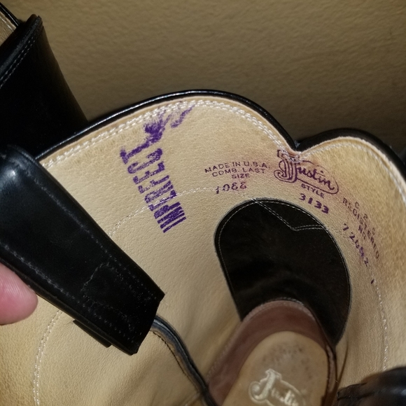 COPY - Men's Justin Boots - Picture 4 of 6